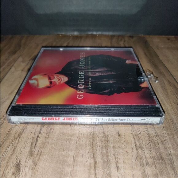 GEORGE JONES - It Don't Get Any Better Than This Music CD New - Picture 4 of 5